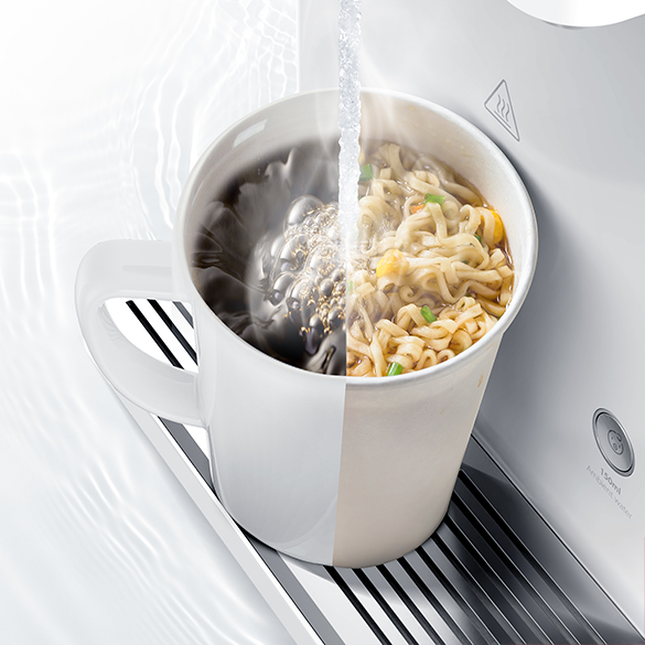 One-press extra hot & sterilization — Toshiba 5L OriginPure Countertop